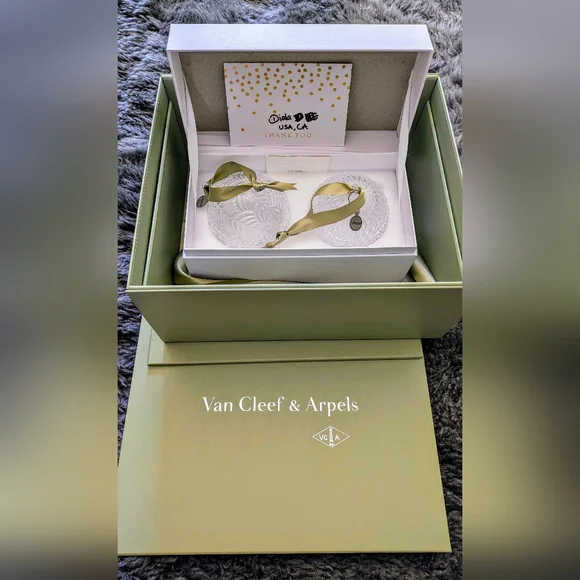 VENINI Van Cleef & Arpels オーナメント 2個セット